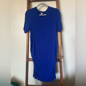 Time and Tru Cobalt Blue Casual Dress